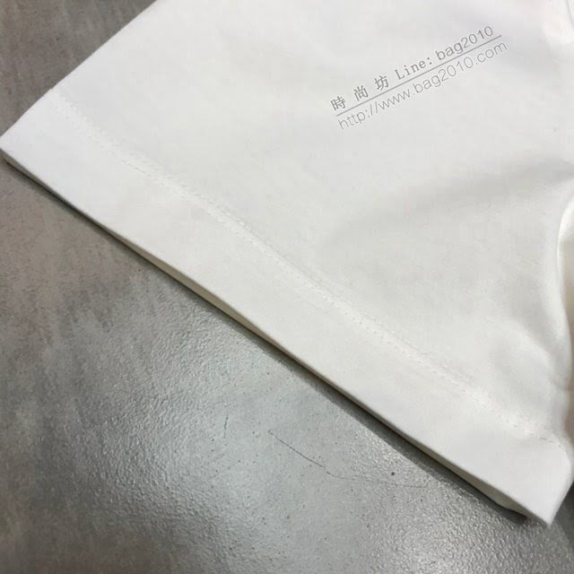 Versace男短袖 範思哲2020新款男裝 超閃重工燙鑽男T恤  tzy2491